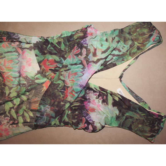 ANTHROPOLOGIE Weston Wear Watercolor Party Dress - Picture 4 of 6